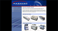 Desktop Screenshot of nasavac.com